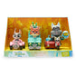 Disney Store Official Zootopia 2 Pullback Stunt Vehicles Set - 3-Vehicle Set with Judy Hopps, Nick Wilde, Gary De'Snake & Pawbert Lynxley - Zootopia