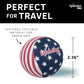 Waboba Water Bouncing Pro Ball-Stars & Stripes, White/Red/Blue