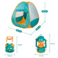 Kids Camping Set with Pop Up Tent - Little Explorers Playhouse Toddler Toys for Boys with Camp Gear for Children Indoor Outdoor Pretend Play