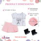 Emily Rose 18" Doll Paris Fashion Bundle - 7-Piece Chic Travel Outfit Set with Coat, Beret Hats, Graphic Tee & Ankle Boots - Gift Boxed French Style