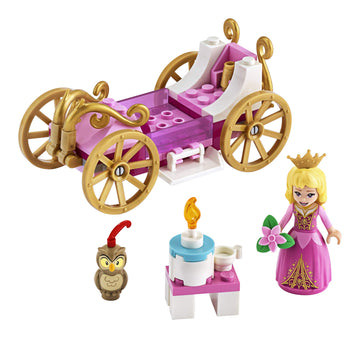 LEGO Disney Aurora’s Royal Carriage 43173 Creative Princess Building Kit, New 2020 (62 Pieces)