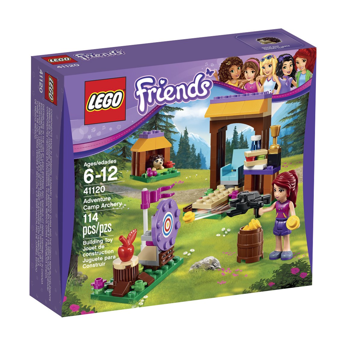 LEGO Friends Adventure Camp Archery Kit (114 Piece)