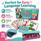 Urban Supply Co Bilingual Colors Matching Memory Game - Learn Spanish and English Colors. ESL and Language Immersion for Early Children's Bilingual