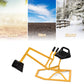 GLACER Sand Digger, 360° Rotation Ride on Excavator with Widened Base