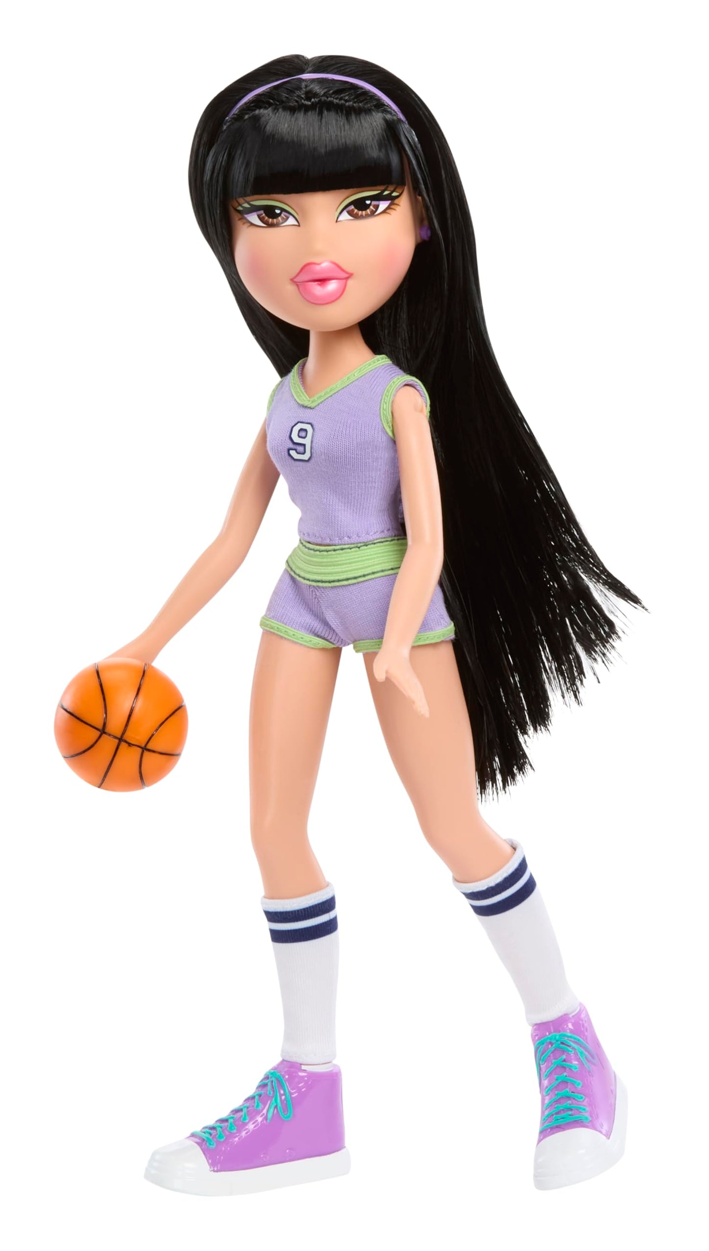 Bratz Play Sportz Jade Fashion Doll with Accessories, Basketball