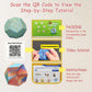 Foraineleyo Hands-On Math with 30 Paper Folding 3D Flexible Models Series 2 - STEM Origami Tutorial Book for Boys Girls Ages 6-12 - Explore Shapes