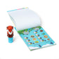 Melissa & Doug Sticker Wow!™ 24-Page Activity Pad and Sticker Stamper, 300 Stickers, Arts and Crafts Fidget Toy Collectible Character - Fox - for Kids