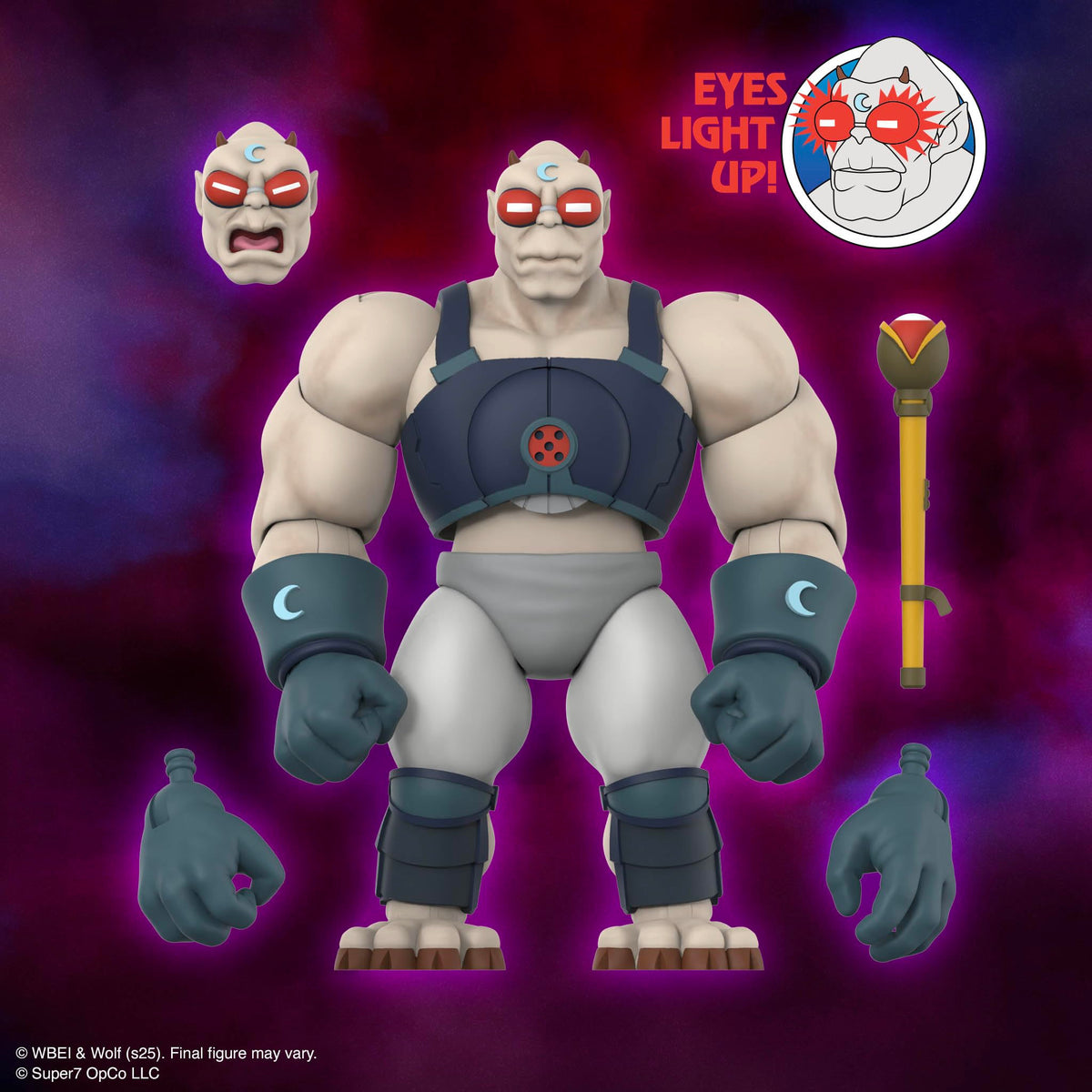 Super7 ULTIMATES! Thundercats Red Eye - 7" Thundercats Action Figure with Accessories - Classic Cartoon Collectibles and Retro Toys