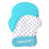 Malarkey Kids Patented Teething Mitten, Munch Mitt Baby Chew Toy - Protects Hands from Chewing & Saliva, Heals Aching Gums, Promotes Sound & Visual