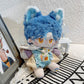 niannyyhouse 20cm Plush Doll Rabbit Ears Boy Tail 8in Humanoid Stuffed Body no Attribute Wearable Clothing Dress Up Gifts (4-with Skeleton)