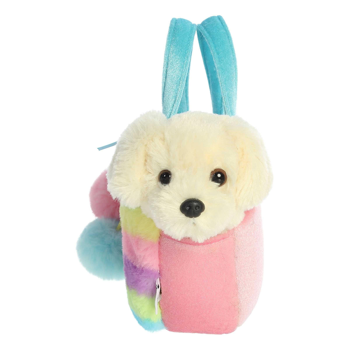 Aurora® Vibrant SmileyWorld® Fancy Pals™ Rainbow Stuffed Animal - Eye-Catching Designs for Retro Decor - Toys for Bedrooms, Birthday Gifts,