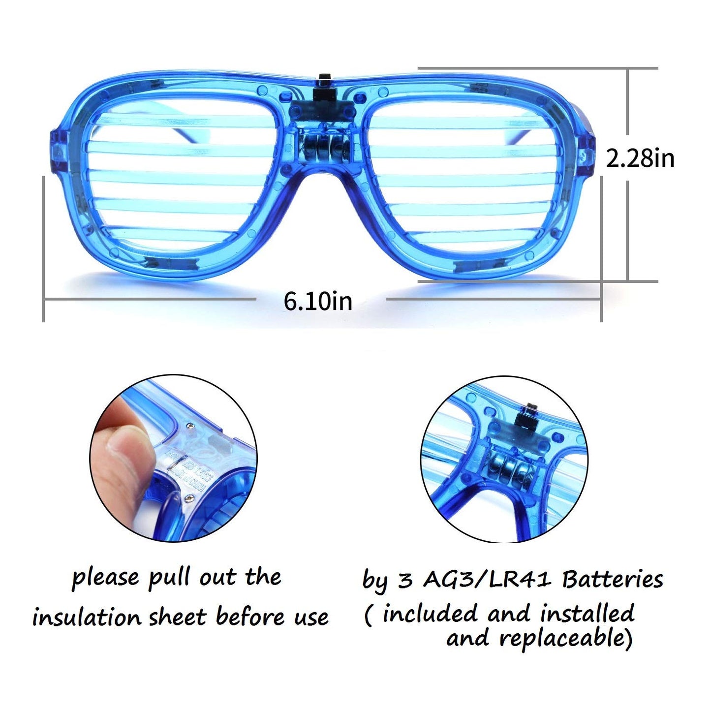 M.best 12 Pack LED Glasses 4 Colors Light Up Glasses Glow In The Dark Party Supplies Favor for Kids Adult Birthday,Raves, Halloween,Christmas, New