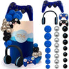 30 PCS Video Game Themes Cake Toppers Game Controller Headset Ball Cake Decoration for Game Theme Birthday Party Cake Decoration