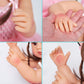 MNMJ Lifelike Reborn Baby Dolls - 22-inch Soft Body Realistic Newborn Baby Doll Silicone Full Body Real Life Baby Dolls with Feeding Kit Toys