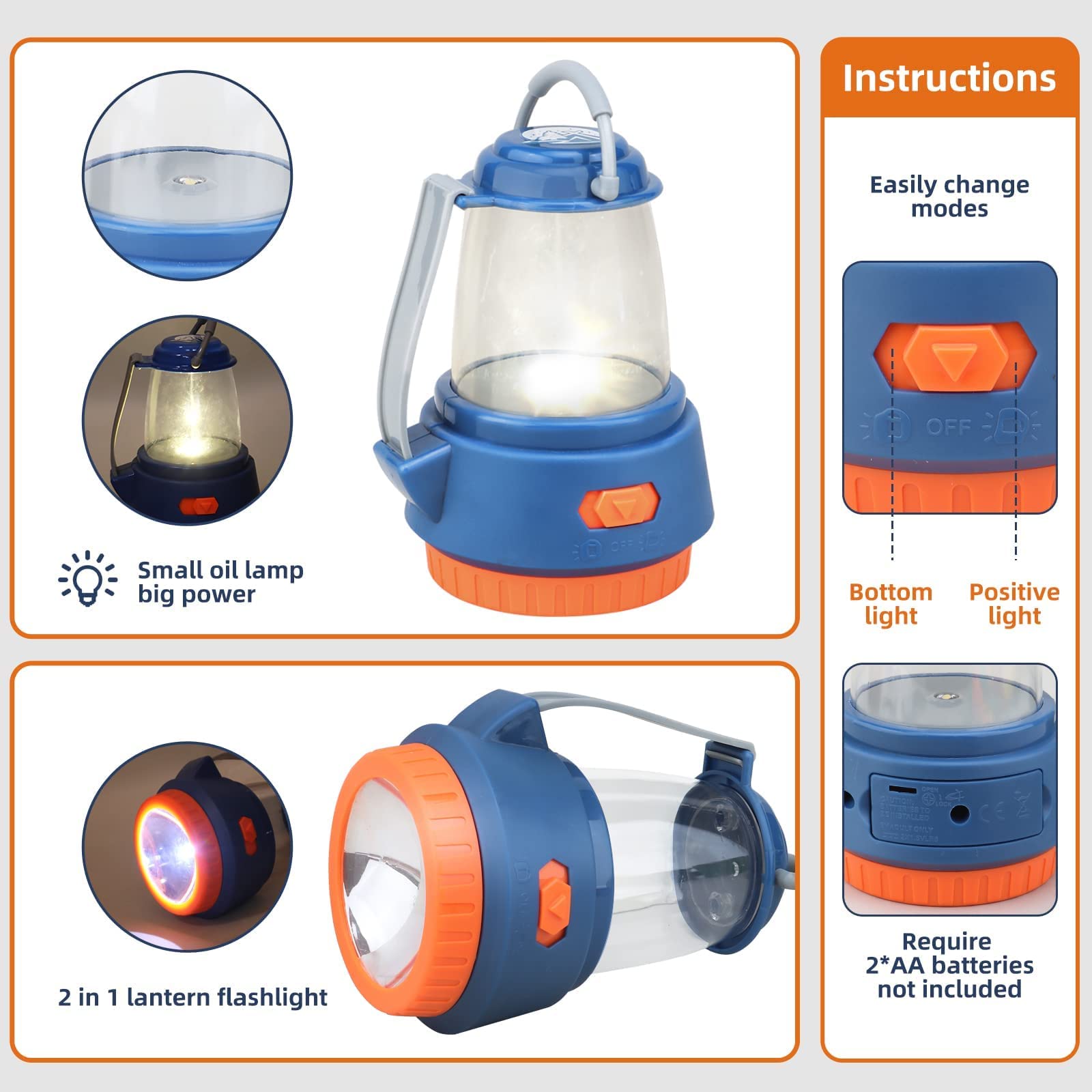 MITCIEN Kids Camping Toys Set with Tent, Camping Toys for Kids, Outdoor for Toddlers Boys Girls Age 3 4 5 6, Include Tent/Campfire/Oil Lamp/Pretend