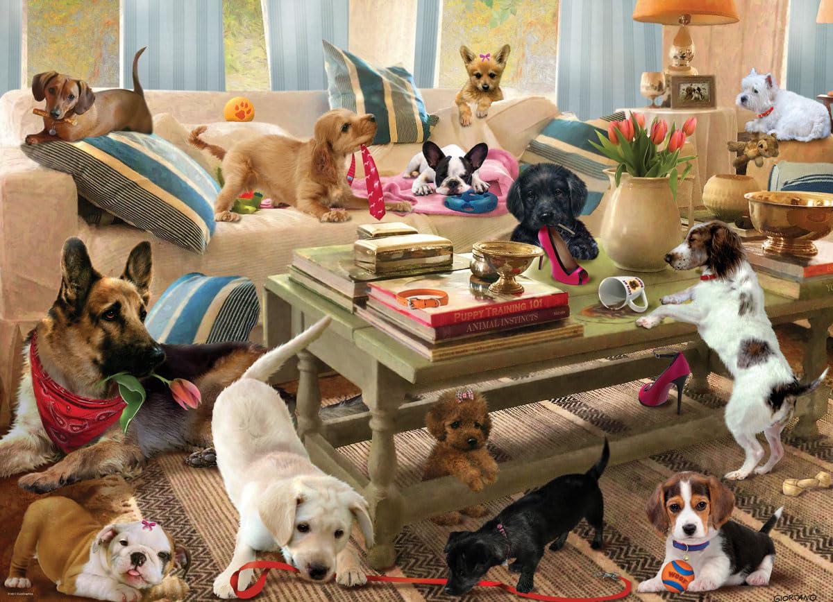 Living Room Pups