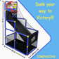 Kiddie Play Arcade Basketball Game Set for Kids 4 Balls and Hoop