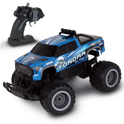 NKOK Mean Machines RTR RC Toyota Tundra Blue Turbo Boost, Wheelies & Donuts