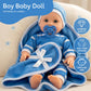 The New York Doll Collection 11 inch Soft Body Baby Doll in Gift Box - 11" Baby Doll Toy for Kids, Boys, Girls and Toddlers - Baby Doll Pacifier