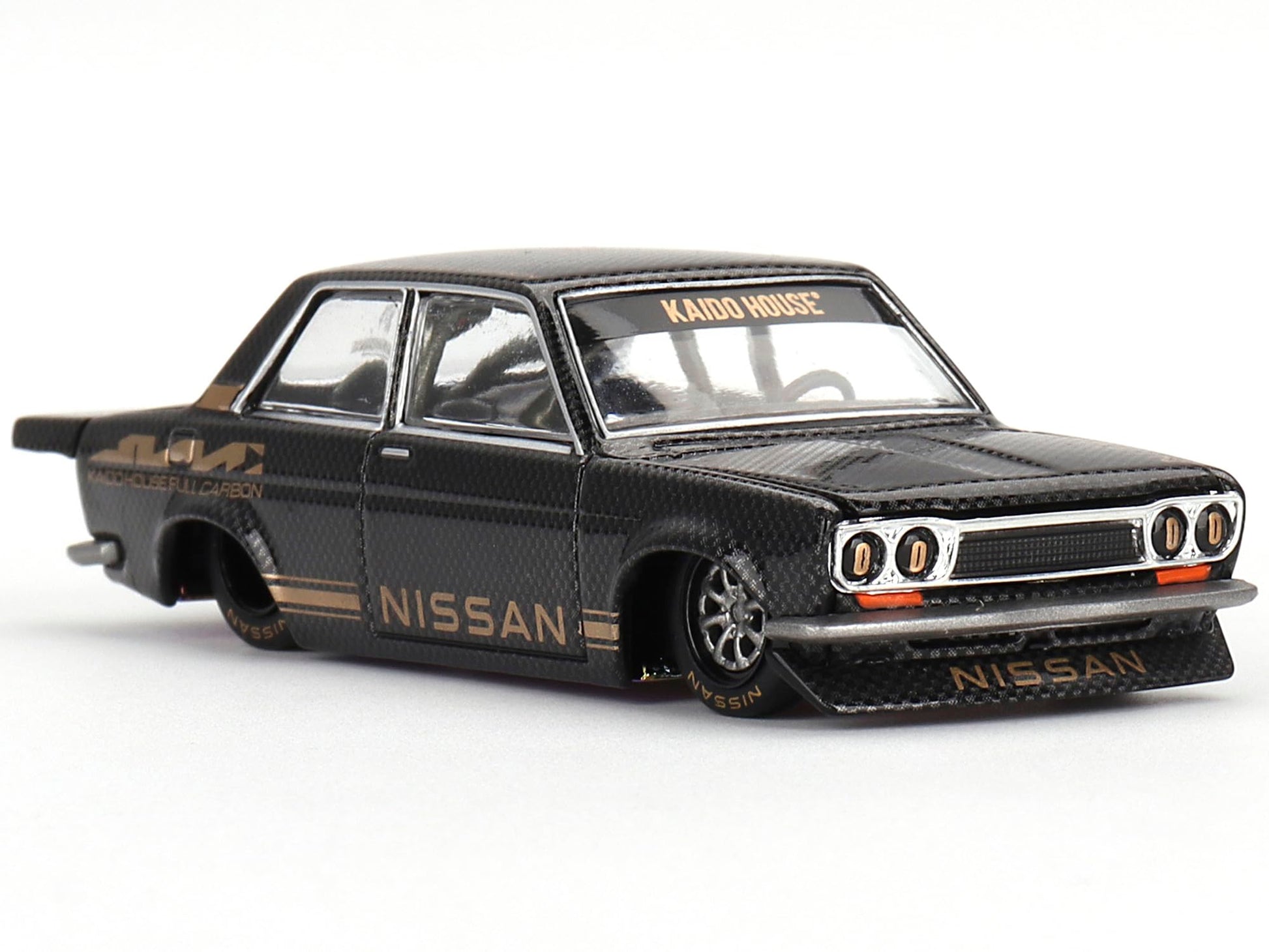 510 Pro Street V1 Full Carbon (Designed by Jun Imai) House Special 1/64 Diecast Model Car by True Scale Miniatures KHMG110