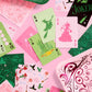 xo, Fetti Pink + Green Witch Playing Card Set - 54 pcs | Bachelorette Game, Birthday Party Activity, Girls Night Decor, Kids Card Deck Accessory