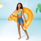 INTEX 58859EP Sit 'N Float Inflatable Pool Float: Pool Lounge with Built-in Cup Holders - Heavy-Duty Handles - 220lb Weight Capacity - 58" x 39"