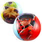 Miraculous Ladybug Pool Toys Set - 5 Pc Miraculous Ladybug Beach Bundle with Beach Ball, Swim Ring, Water Blaster, Stickers and More