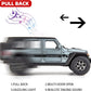 WAKAKAC Compatible for 7 Door Off-Road Toy Car 1/32 Die-cast Pull Back Model Car with Sound and Light Toy Vehicle Cars for Kids Ages 4-8 Festival Gift