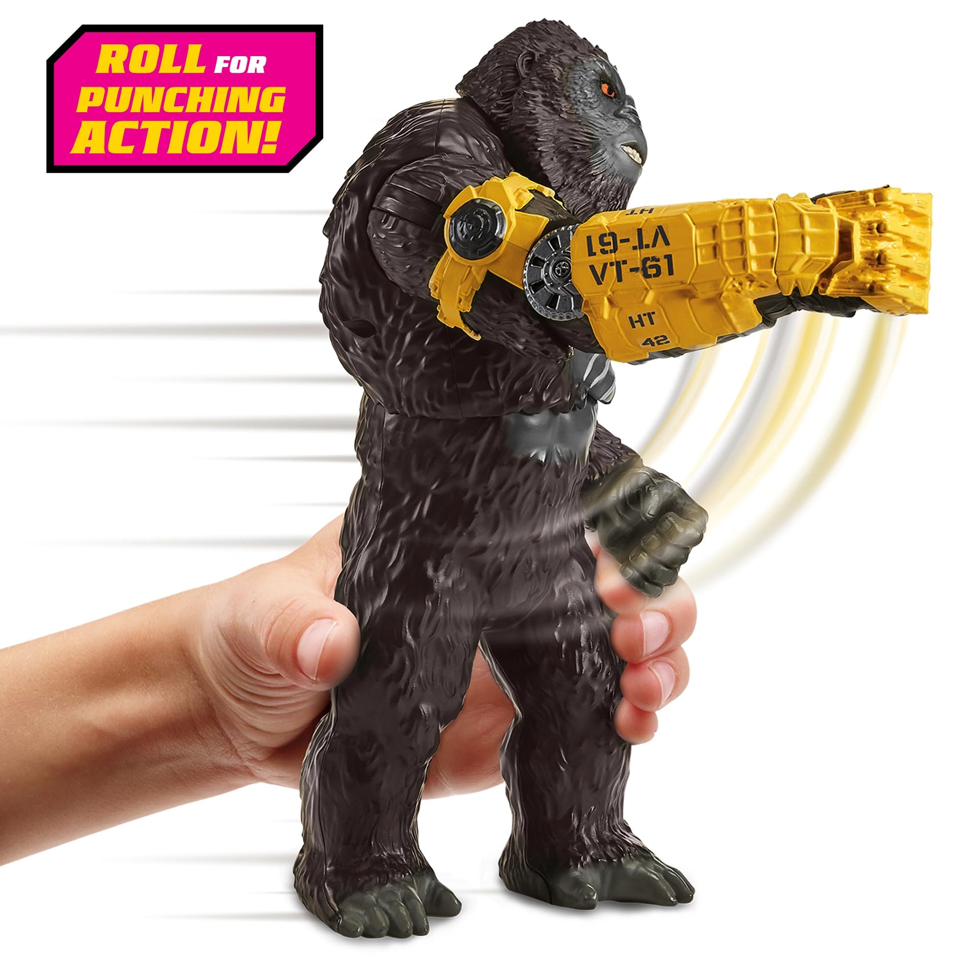 Godzilla X Kong 11" Giant Kong Roll N Battle Punch