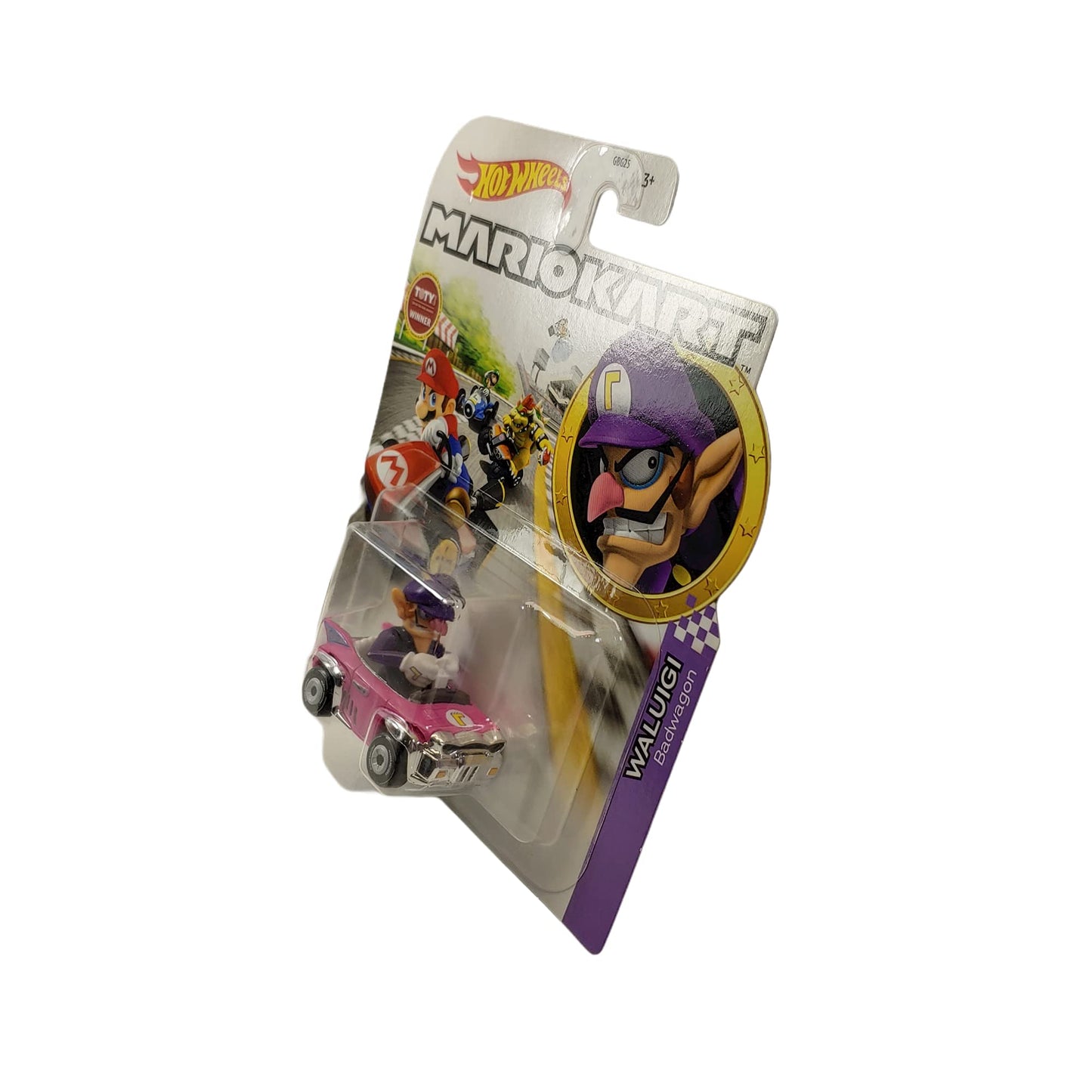 DieCast Hotwheels Mario Kart Waluigi Badwagon - Toty Winner 2021,Multicolor