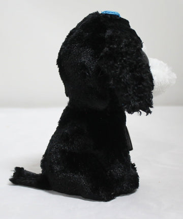 Ty Tracey Dog Plush, Black/White, Regular