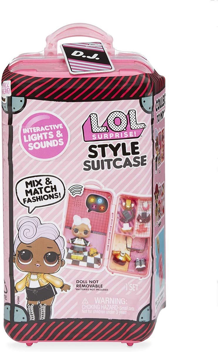 L.O.L. Surprise! Style Suitcase Electronic Playset - D.J
