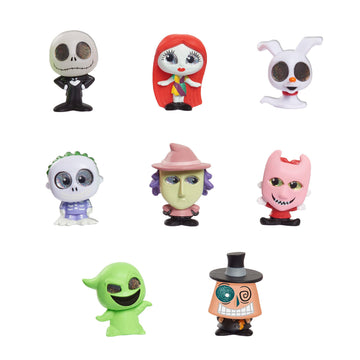 Disney Doorables Tim Burton’s The Nightmare Before Christmas Collection Peek, 8 Exclusive Mini Figures, Officially Licensed Kids Toys for Ages 5 Up