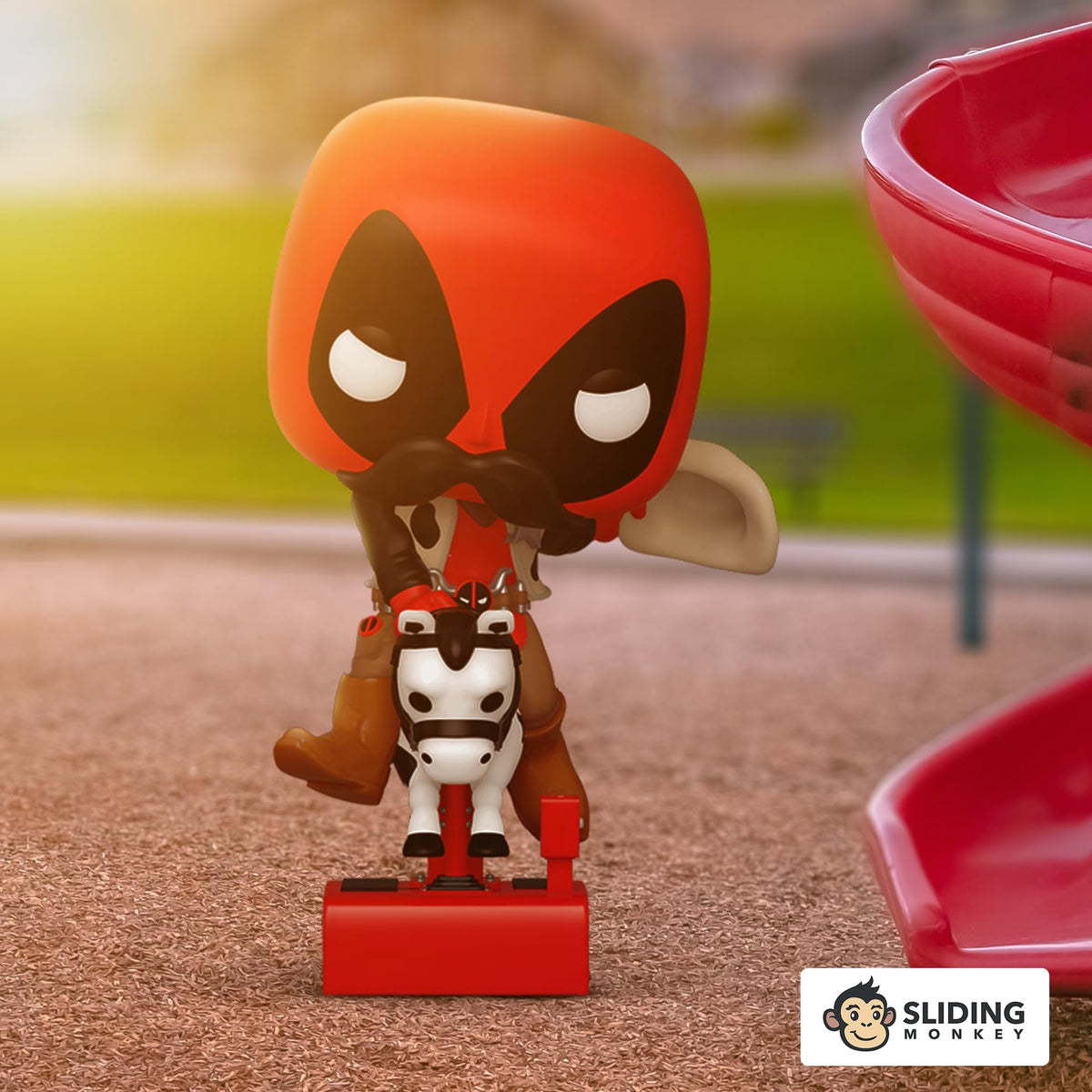 Funko Pop! Rides: Sheriff Deadpool Riding Horsey - Special Limited Edition Exclusive Vinyl Figure #99