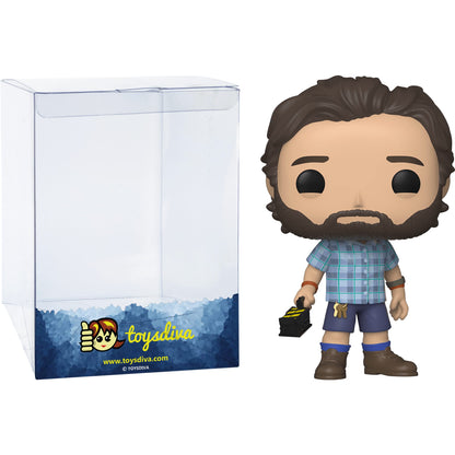 Funko Mr. G r o o b e r s o n : P o p ! Movies Vinyl Figurine Bundle with 1 Compatible 'ToysDiva' Graphic Protector (928-48026 - B)