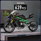 Mould King Motorcycle Kit Building Sets, 23002 Bike Model Kit Building Kit, Moto Building Toys for Creative Play and Display, Model Motorcycle Kits