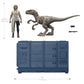 Jurassic World Cage and Furious Dinosaur Set (9.5 cm) with 1 Exclusive Soyona Figure, 1 Atrociraptor Figure and Special Unit, Children's Toy, Ages 4