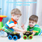 Monster Truck Toy Friction Car for Kid Toddler 360° Rotating (2 Pack)