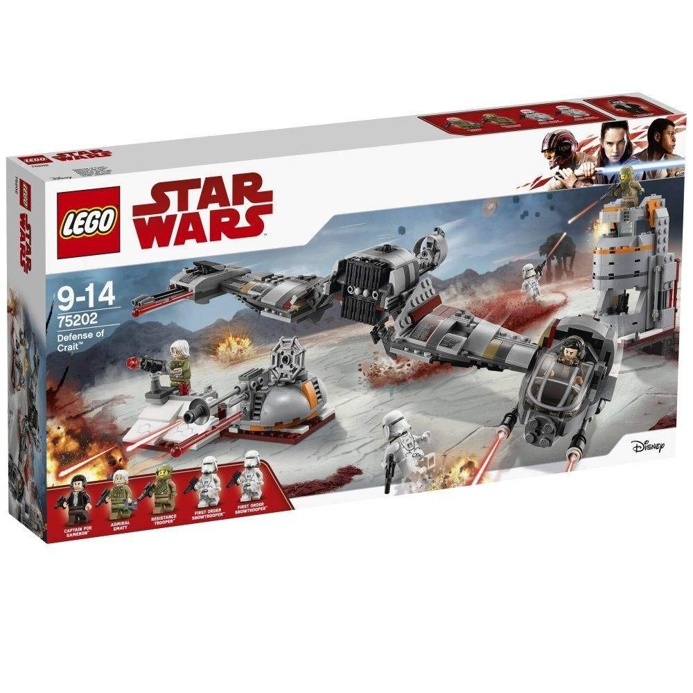LEGO Star Wars: The Last Jedi Defense of Crait 75202 Building Kit (746 Piece)