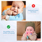 Wristy Buddy Teething Ring for Babies 0-6 8 10 12 Months | Cute Soft Flower Teething Toys & Gloves | Baby Teething Relief Toy Pack | Infant Chew Toys