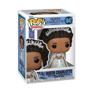 Funko Pop! Television: Queen Charlotte - Collectable Vinyl Figure - Gift Idea - Official Merchandise - Toys for Kids & Adults - Disney Fans - Model