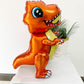 Giant 3D Dinosaur Balloon for Birthday Party Decorations, Cute Self Standing Dino Balloons, Aluminium Foil Balloons for Birthday Party Supplies Decor