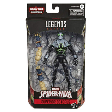 Hasbro Marvel Spider-Man Legends Series 6" Collectible Action Figure Superior Octopus Toy, with Build-A-Figurepiece & Accessories