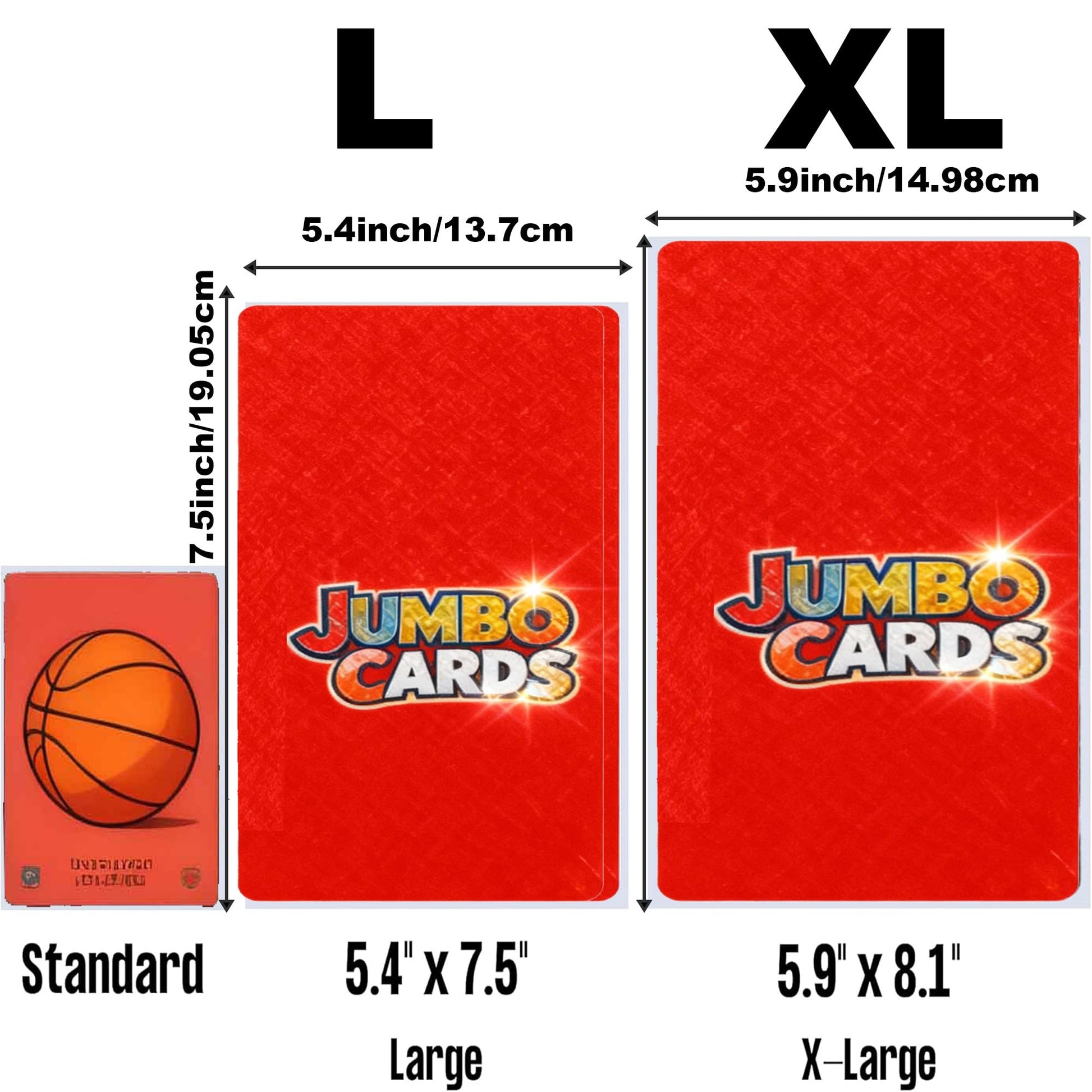 Jumbo Card Binder With 100+Sleeves Fit XL Oversized Jumbo Cards - Premium Penny Sleeves,3-Ring Jumbo Card Binder for Oversized Cards 5.9 * 8.1 Inch.