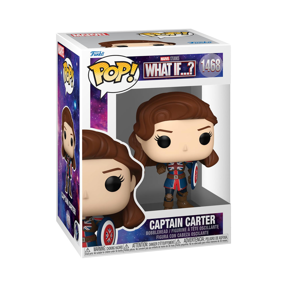 FUNKO POP! VINYL: What If - Captain Carter