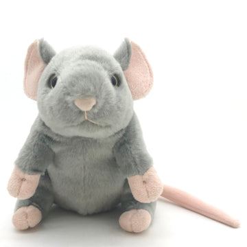 JIANEEXSQ Cute Simulation Mouse Plush Toy Realistic Lifelike Rat Stuffed Animal Model Doll Gift Collection for Kids