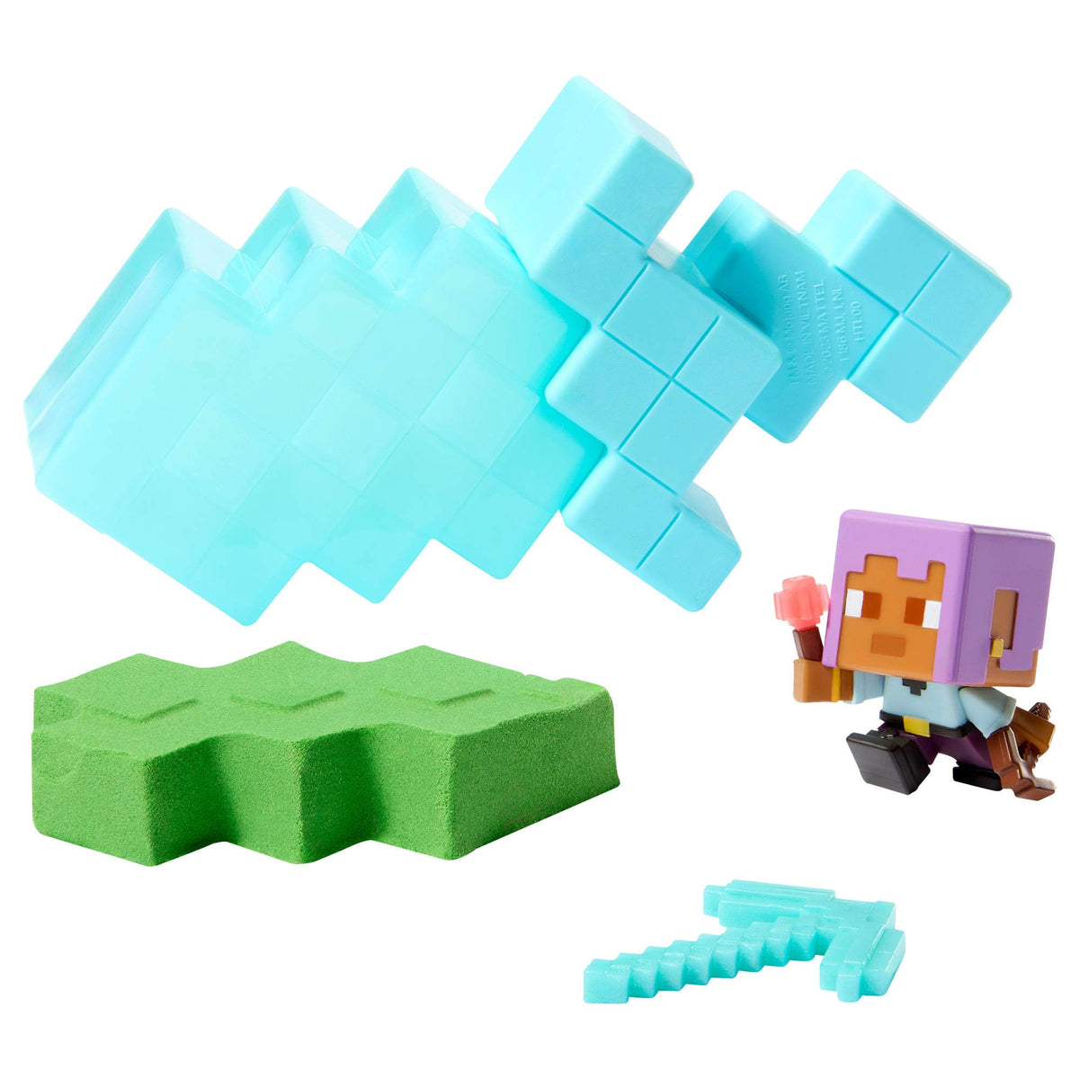 Minecraft Mini Mode Mining Action Figures with Reveal