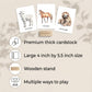 Animal Power an Affirmation Adventure - Affirmation Cards for Kids - Educational Animal Games for Kids 5-8 Year Old - Motivational Cards
