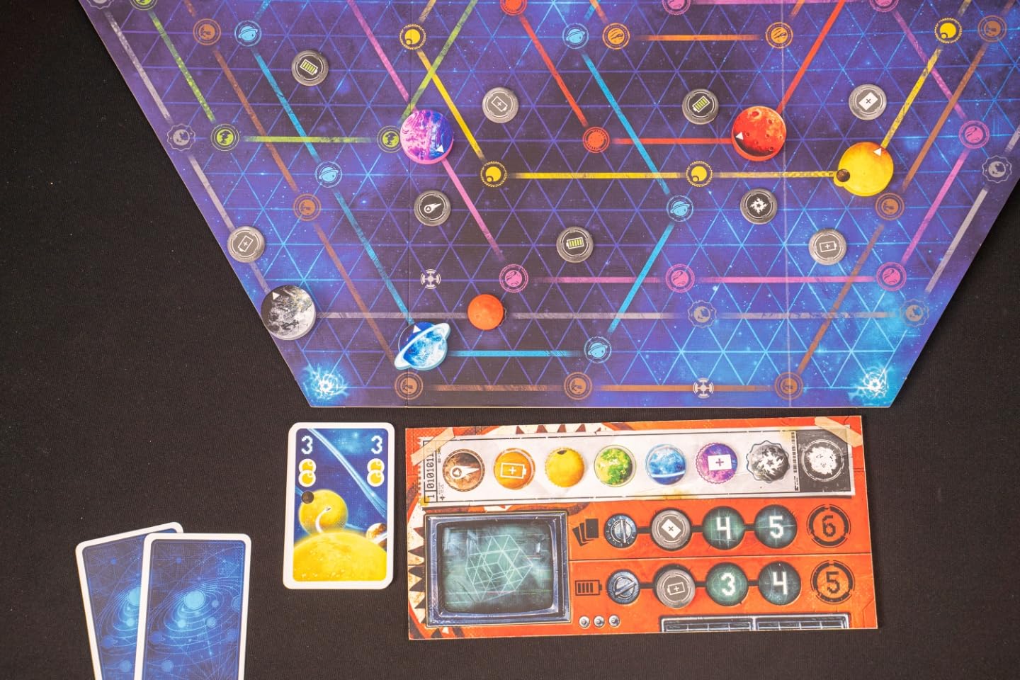Bitewing - Orbit Sci-Fi Board Game for Adults and Families - Race Across The Silo System As Interstellar Tourists - Designed by Reiner Knizia - 2 to 4