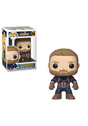 Funko Marvel: Marvel Avengers Infinity War - Captain America - Collectible Vinyl Figure - Gift Idea - Official Merchandise - for Kids & Adults